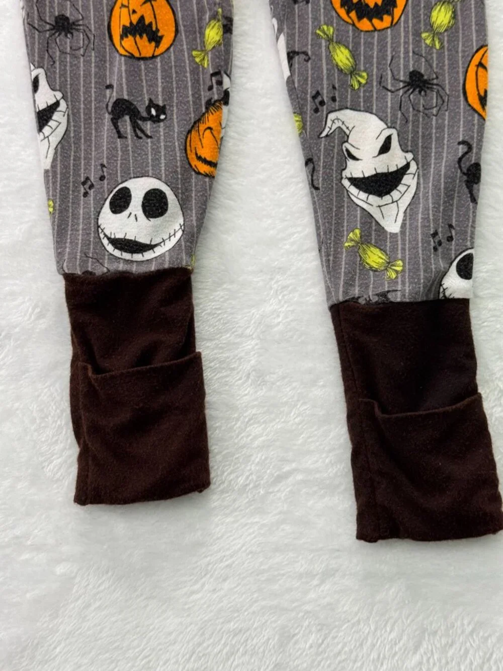 Little Sleepies OG DISNEY NIGHTMARE BEFORE CHRISTMAS Pajamas 6-12 Mo